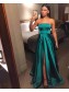 A-Line Strapless Long Satin Prom Dresses Formal Evening Gowns 995011117 A-Line Strapless Long Satin Prom Dresses Formal Evening Gowns 995011117