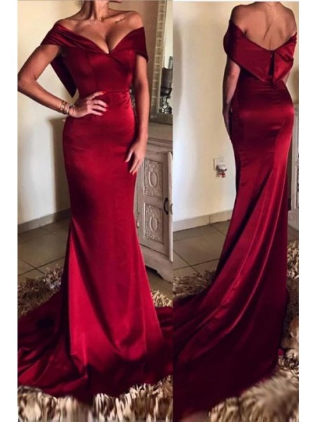 Mermaid Off-the-Shoulder Long Prom Dresses Formal Evening Gowns 995011125 Mermaid Off-the-Shoulder Long Prom Dresses Formal Evening Gowns 995011125