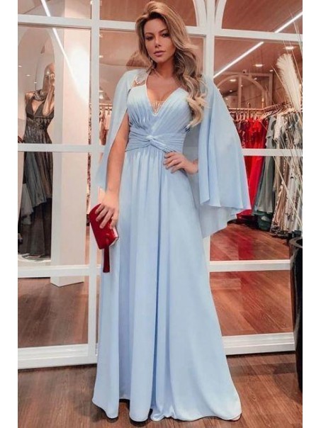 A-Line Chiffon Long Prom Dresses Formal Evening Gowns 995011135 A-Line Chiffon Long Prom Dresses Formal Evening Gowns 995011135