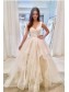 Ball Gown V-Neck Long Prom Dresses Formal Evening Gowns 995011149
