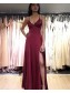 Simple Stunning V-Neck Long Prom Dresses Formal Evening Gowns 995011157 Simple Stunning V-Neck Long Prom Dresses Formal Evening Gowns 995011157
