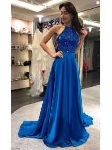 A-Line Beaded Long Prom Dresses Formal Evening Gowns 995011162 A-Line Beaded Long Prom Dresses Formal Evening Gowns 995011162