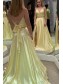 A-Line Two Pieces Long Prom Dresses Formal Evening Gowns 995011217 A-Line Two Pieces Long Prom Dresses Formal Evening Gowns 995011217