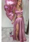 A-Line Two Pieces Long Prom Dresses Formal Evening Gowns 995011217 A-Line Two Pieces Long Prom Dresses Formal Evening Gowns 995011217