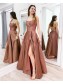A-Line Sparkle Long Prom Dresses Formal Evening Gowns 995011233