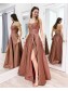 A-Line Sparkle Long Prom Dresses Formal Evening Gowns 995011233