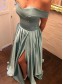 A-Line Off-the-Shoulder Long Prom Dresses Formal Evening Gowns 995011240 A-Line Off-the-Shoulder Long Prom Dresses Formal Evening Gowns 995011240