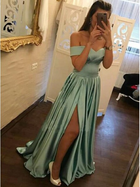 A-Line Off-the-Shoulder Long Prom Dresses Formal Evening Gowns 995011240 A-Line Off-the-Shoulder Long Prom Dresses Formal Evening Gowns 995011240