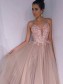 A-Line Tulle Lace Long Prom Dresses Formal Evening Gowns 995011242 A-Line Tulle Lace Long Prom Dresses Formal Evening Gowns 995011242