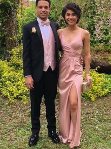 Sheath V-Neck Long Prom Dresses Formal Evening Gowns 995011247 Sheath V-Neck Long Prom Dresses Formal Evening Gowns 995011247