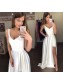 A-Line Asymmetrical Long Red Prom Dresses Formal Evening Gowns 995011263 A-Line Asymmetrical Long Red Prom Dresses Formal Evening Gowns 995011263