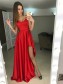 A-Line Asymmetrical Long Red Prom Dresses Formal Evening Gowns 995011263 A-Line Asymmetrical Long Red Prom Dresses Formal Evening Gowns 995011263