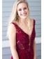 A-Line Beaded Lace Long Prom Dresses Formal Evening Gowns 995011273