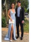 A-Line Simple Stunning V-Neck Long Prom Dresses Formal Evening Gowns 995011285