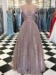Sparkle V-Neck Long Prom Dresses Formal Evening Dresses 99501130