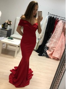 Mermaid Off-the-Shoulder Long Prom Dresses Formal Evening Gowns 995011304 Mermaid Off-the-Shoulder Long Prom Dresses Formal Evening Gowns 995011304