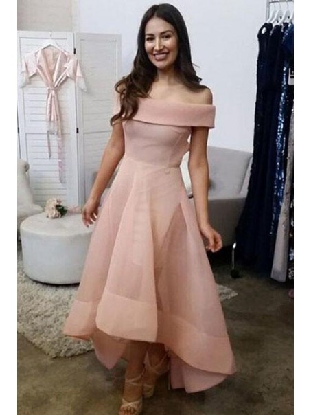 High Low Off-the-Shoulder Prom Dresses Formal Evening Gowns 995011307 High Low Off-the-Shoulder Prom Dresses Formal Evening Gowns 995011307