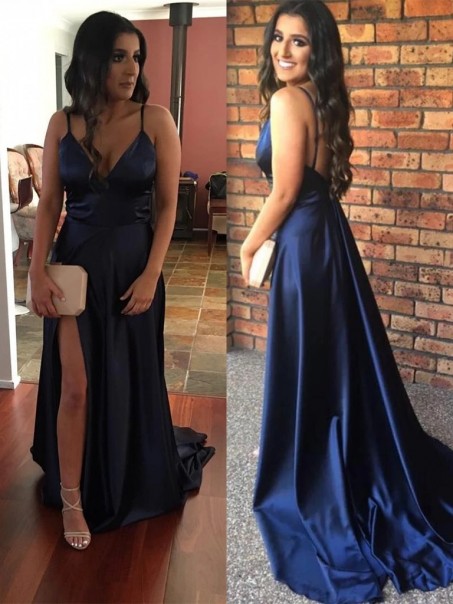 A-Line V-Neck Long Prom Dresses Formal Evening Gowns 995011324 A-Line V-Neck Long Prom Dresses Formal Evening Gowns 995011324