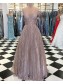 Sparkle V-Neck Long Prom Dresses Formal Evening Dresses 99501133