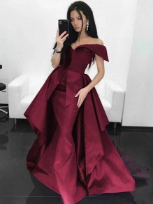 Mermaid Off-the-Shoulder Long Prom Dresses Formal Evening Gowns 995011336 Mermaid Off-the-Shoulder Long Prom Dresses Formal Evening Gowns 995011336