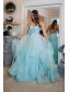 A-Line Sequins Tulle V-Neck Long Prom Dresses Formal Evening Gowns 995011366 A-Line Sequins Tulle V-Neck Long Prom Dresses Formal Evening Gowns 995011366