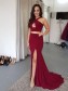 Mermaid Two Pieces Long Prom Dresses Formal Evening Gowns 995011386