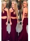Mermaid Two Pieces Long Prom Dresses Formal Evening Gowns 995011386