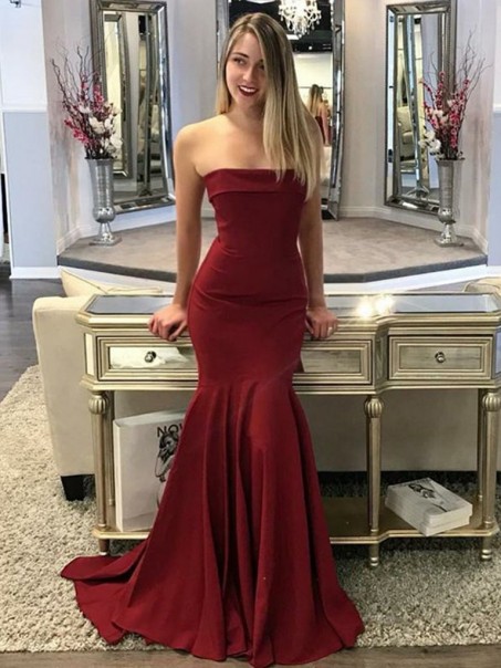 Mermaid Strapless Long Prom Dresses Formal Evening Gowns 995011389 Mermaid Strapless Long Prom Dresses Formal Evening Gowns 995011389