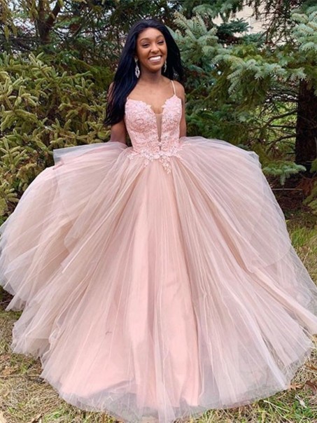 A-Line Lace Tulle Long Prom Dresses Formal Evening Gowns 995011393 A-Line Lace Tulle Long Prom Dresses Formal Evening Gowns 995011393