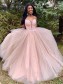 A-Line Lace Tulle Long Prom Dresses Formal Evening Gowns 995011393 A-Line Lace Tulle Long Prom Dresses Formal Evening Gowns 995011393