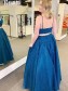 A-Line Lace Sequins Beaded Two Pieces Long Prom Dresses Formal Evening Gowns 995011420