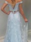Two Pieces Lace Long Prom Dresses Formal Evening Gowns 995011440