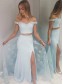 Two Pieces Lace Long Prom Dresses Formal Evening Gowns 995011440