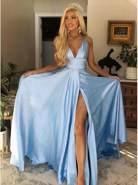 A-Line Long Prom Dresses Formal Evening Gowns 995011443