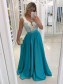 A-Line Beaded Lace Long Prom Dresses Formal Evening Gowns 995011455