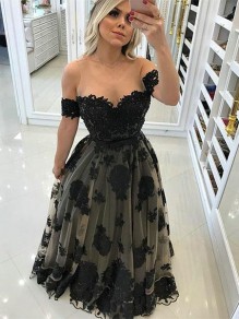A-Line Lace Long Prom Dresses Formal Evening Gowns 995011456 A-Line Lace Long Prom Dresses Formal Evening Gowns 995011456