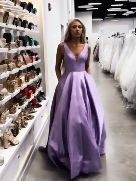 A-Line V-Neck Long Prom Dresses Formal Evening Gowns 995011459 A-Line V-Neck Long Prom Dresses Formal Evening Gowns 995011459