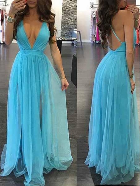 A-Line V-Neck Long Prom Dresses Formal Evening Gowns 995011464 A-Line V-Neck Long Prom Dresses Formal Evening Gowns 995011464