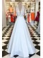 A-Line Halter Lace Long Prom Dresses Formal Evening Gowns 995011465