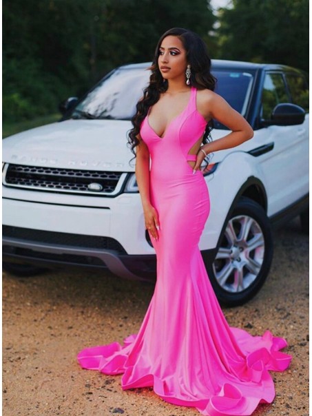 Mermaid V-Neck Long Prom Dresses Formal Evening Gowns 995011476 Mermaid V-Neck Long Prom Dresses Formal Evening Gowns 995011476