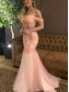 Mermaid Lace Off-the-Shoulder Long Prom Dresses Formal Evening Gowns 995011489