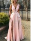 A-Line Beaded Lace Long Prom Dresses Formal Evening Gowns 995011505