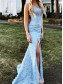 Mermaid Lace Long Prom Dresses Formal Evening Gowns 995011515