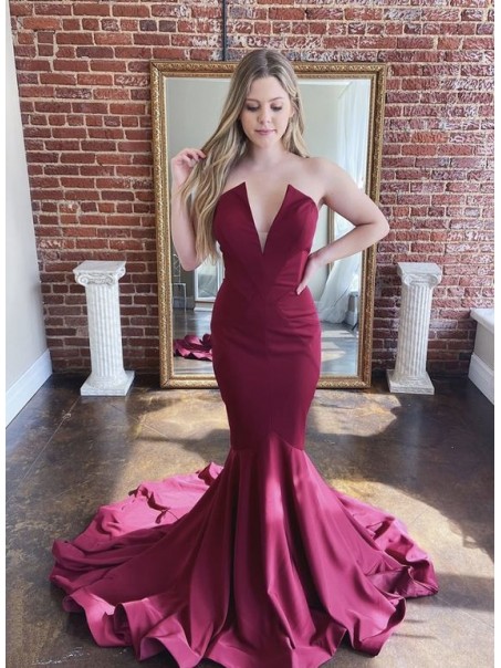 Mermaid Long Prom Dresses Formal Evening Gowns 995011516