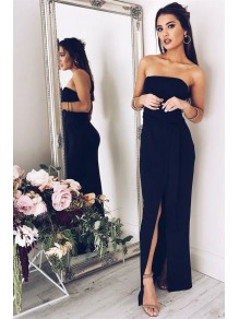 Simple Long Strapless Prom Dresses Formal Evening Gowns 995011527 Simple Long Strapless Prom Dresses Formal Evening Gowns 995011527
