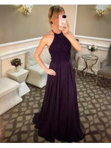 A-Line Beaded Lace Chiffon Long Prom Dresses Formal Evening Gowns 995011549 A-Line Beaded Lace Chiffon Long Prom Dresses Formal Evening Gowns 995011549
