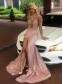 Mermaid Beaded Lace Sequins Sparkle Long Prom Dresses Formal Evening Gowns 995011572