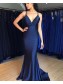 Mermaid Navy Blue Long Prom Dresses Formal Evening Gowns 995011592