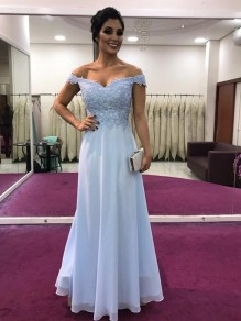 A-Line Beaded Lace Off-the-Shoulder Long Prom Dresses Formal Evening Gowns 995011608 A-Line Beaded Lace Off-the-Shoulder Long Prom Dresses Formal Evening Gowns 995011608