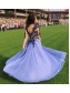 A-Line Lace Tulle Long Prom Dresses Formal Evening Gowns 995011609
